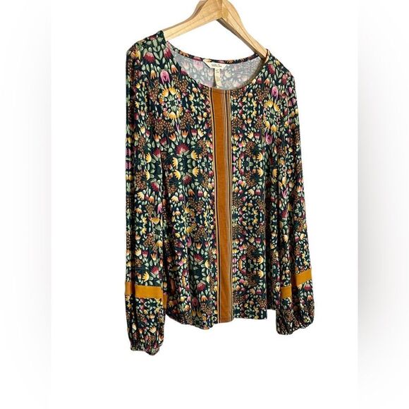 Matilda Jane | At The Pumpkin Patch Top Moments With You Floral - Picture 3 of 7